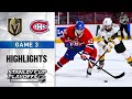 Semifinals, Gm 3: Golden Knights @ Canadiens 6/18/21 | NHL Highlights