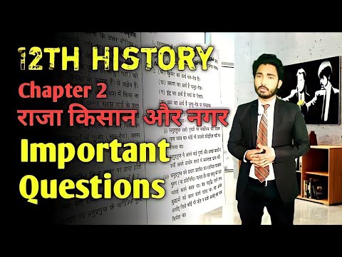 Important Questions | Class 12 History Chapter 2 Important Questions ...