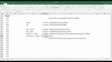 How to Find Probability Using Normal Distribution with NORM.DIST in Excel. [HD]