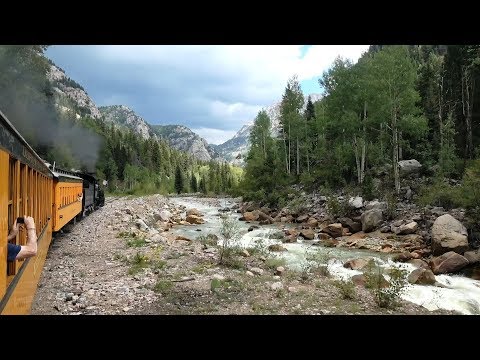 Durango & Silverton Railroad – Part 2, with Driver, Passenger and Lineside Views