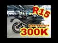 R15 v3 TEST KNALPOT 300rb AKRAPOVIC CARBON R15 v3 TEST KNALPOT 300rb AKRAPOVIC CARBON