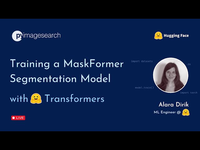 Training a MaskFormer Segmentation Model with @HuggingFace Transformers