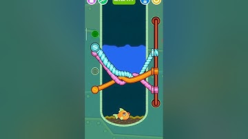 Save The Fish Game 🎏 Pull The Pin Game Level 256 #shorts #1mviralgaming