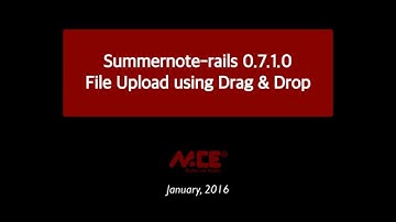 summernote 0.7.1.0 demo, #nicerails