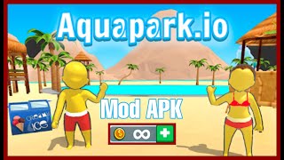 Aquapark io v4.6.0 MOD APK Download & Gameplay screenshot 1