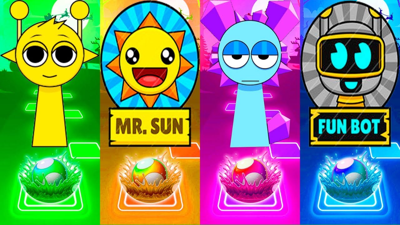 🎵👾 Coffin Dance Sprunki Level 170 | Sprunki Cartoon in Tiles Hop Game 🕹️