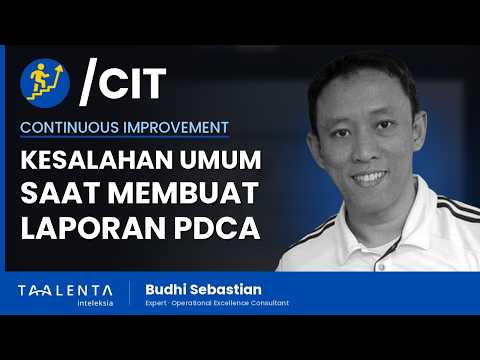 Kesalahan Umum Saat Membuat PDCA: Analisanya Tidak Sampai ke Akar Masalah