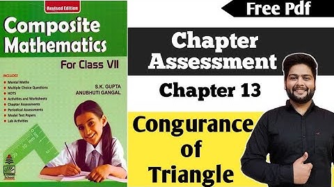 Composite Mathematics Class 7|Chapter - 13| Chapter Assessment