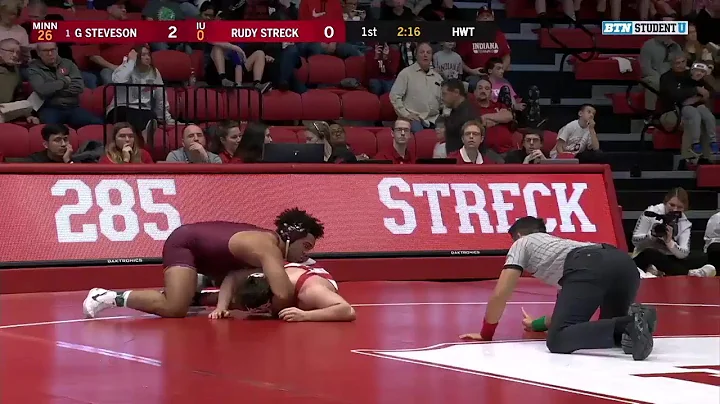 HWT: #1 Gable Steveson (Minnesota) vs. Rudy Streck...