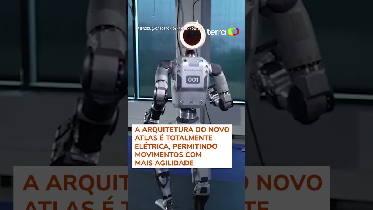 Boston Dynamics revela novo robô com tronco que gira 360 graus #shorts