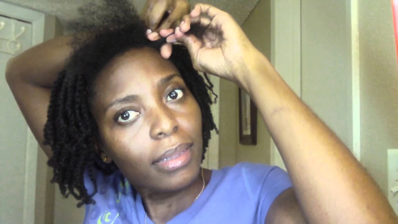 ♥10♥ Mini twists using Qhemet Biologics Amla &Olive Heavy Cream :) - YouTube