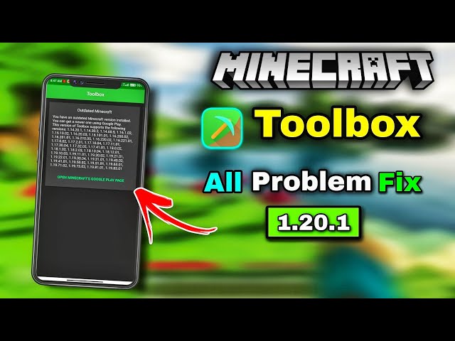 Toolbox For Minecraft Pe 1.20.1 | Toolbox problem fix minecraft not support : Minecraft 64 bit class=