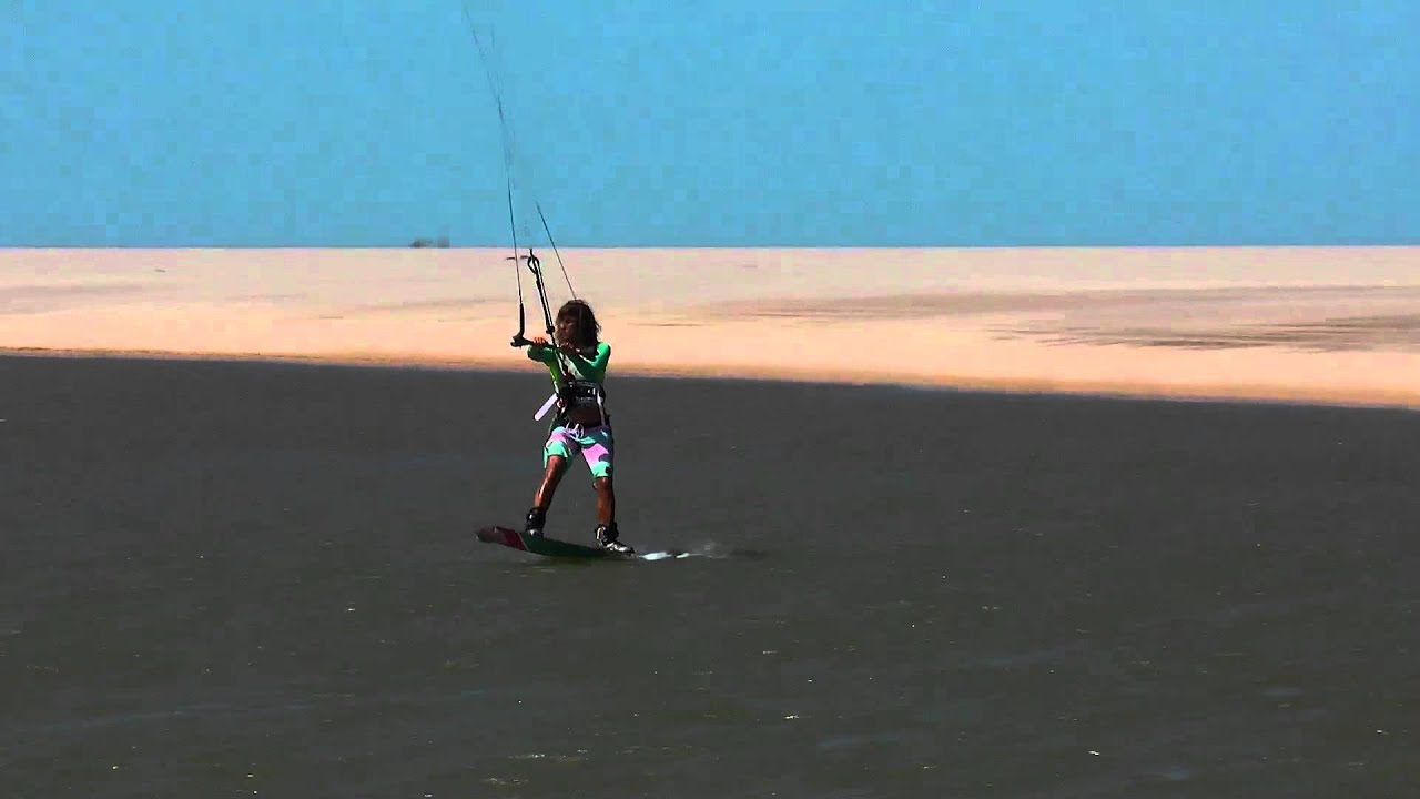 Kitesurfing Technique - Nose Grab Downloop Transition