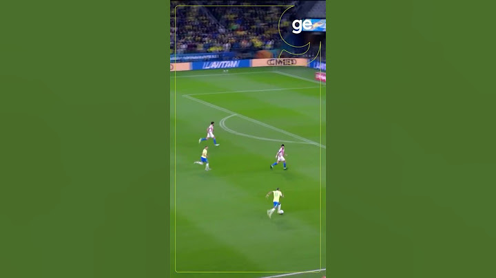 PASSE VERTICAL CLAREIA O JOGO | BRASIL X PARAGUAI | #shorts | ge.globo