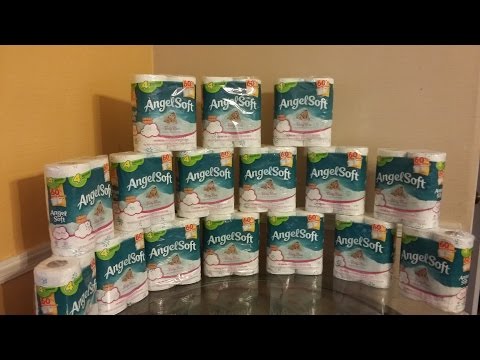 Dollar General haul: Angel soft toilet paper