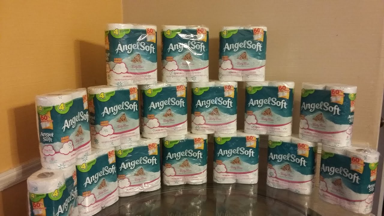 Dollar General haul Angel soft toilet paper YouTube