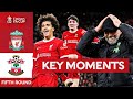 Liverpool v Southampton | Key Moments | Fifth Round | Emirates FA Cup 2023-24