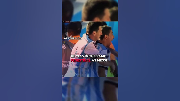 Di maria deserve the same regonition as messi#shorts