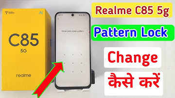 How to change pattern lock in Realme c85 5g | Screen lock | Realme c85 me password kaise change kare