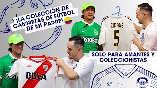 (Para coleccionistas) Pasión compartida: ¡La increíble colección de camisetas de fútbol de mi padre!