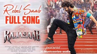 REBEL SAAB (Full Video) (Hindi) - The RajaSaab || Parbhas | Maruthi | Thaman S | Vishwa | Sachet 💗💗 