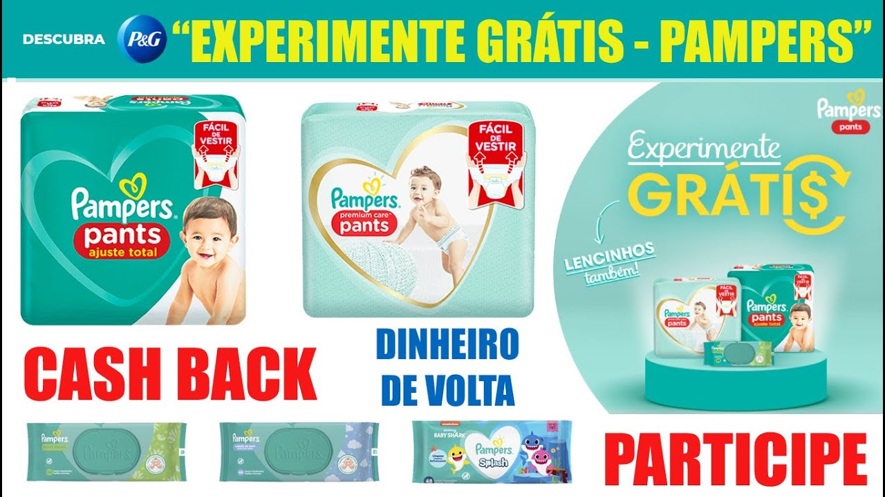 Experimente Grátis Pampers - Descubra P&G