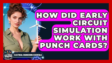 How Did Early Circuit Simulation Work With Punch Cards? - Electrical Engineering Essentials