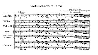 Johann Sebastian Bach - Violin Concerto in D Minor, BWV 1052R