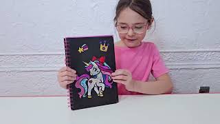 Kids' Glitter Unicorn Foil Art Craft Kit #FoilArt #CreativeKids #KidsArt