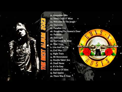 G U N S N ' R O S E S Greatest Hits ~ Best Music ~ Top 100 Songs Playlist 2023