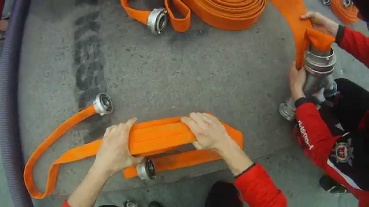 Príprava a požiarny útok DHZ PATA pravý prúd , súťaž Poľný Kesov 2014