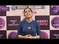 Loresa Alphanso, Tr, Convent of Jesus & Mary School, has shared his views on the MINDSET Foundation