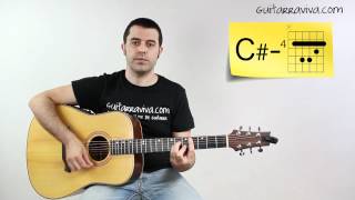 Como Tocar Hombre Lobo En Paris CANCIÓN FÁCIL ACORDES PRINCIPIANTES TUTORIAL LECCIONES DE GUITARRA chords