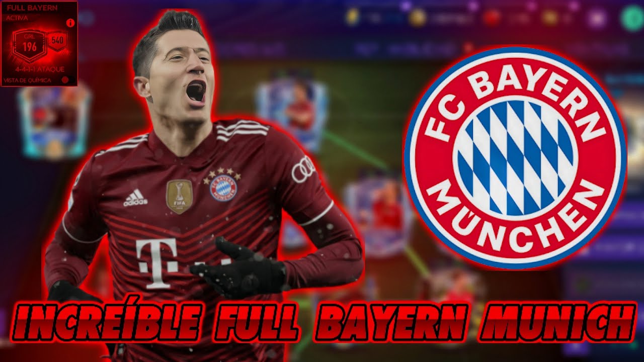 🇩🇪 ¡BRUTAL FULL BAYERN MUNICH EN FIFA MOBILE 21! - CARTAS GENIALES LEWANDOWSKI 120 MULLER 114 Y MÁS