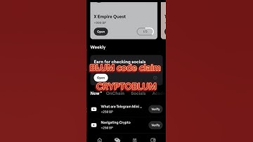 What are telegram airdrop BLUM | BLUM YouTube code | BLUM airdrop claim code | airdrop claim Blum