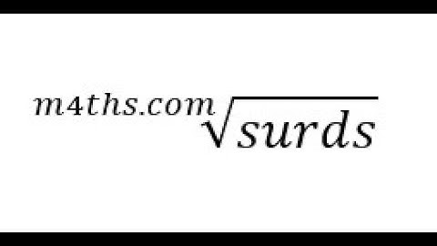 AS Year 1 Maths - Surds 6 - Exam Questions 1 -  Edexcel OCR AQA WJEC Mathematics