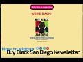 How to view or sign up for the Buy Black San Diego Newsletter