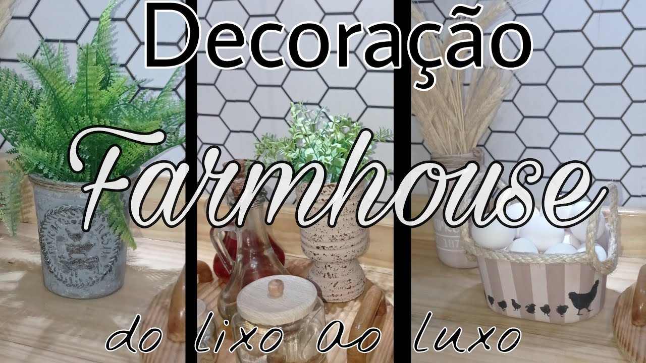 Ideias de decoração para você se inspirar, estilo FARMHOUSE