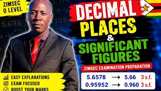 Decimal Places & Significant Figures | ZIMSEC O Level Mathematics Revision 2026