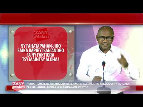 FANDAHARANA 'ZANY N'MALAZA N°130 ALATSINAINY 14 NOVAMBRA 2022.