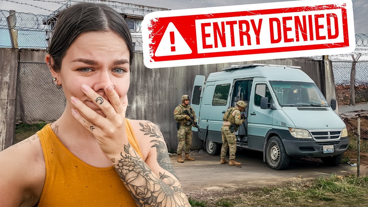 DENIED at the Border! Trapped Between Mexico & Guatemala | They're gonna take our van?!