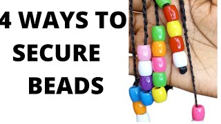 simple ways to stop bead from falling off very detailed