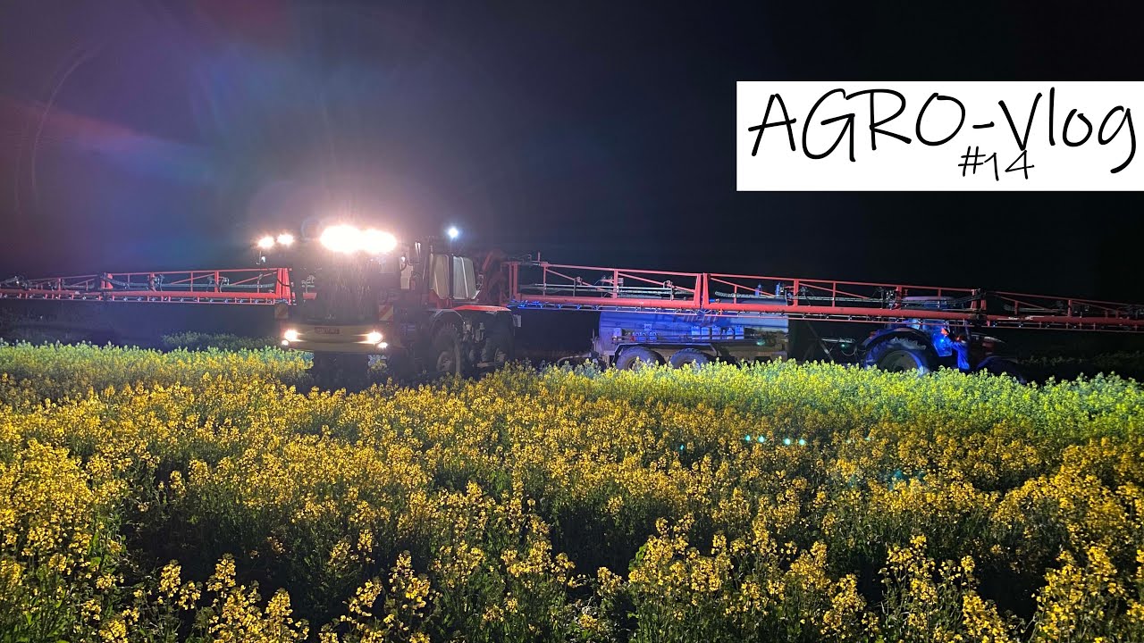 AGRO-Vlog #14 Nočné postrekovanie a prestavenie trysiek 🌾