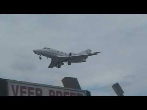 Dassault Falcon 10 Lands RWY23 On July 18 2010 At Around 3:00 From London, Ontario Aircraft Registration Number: C-GOJC At CYYZ Toronto Pearson International Airport