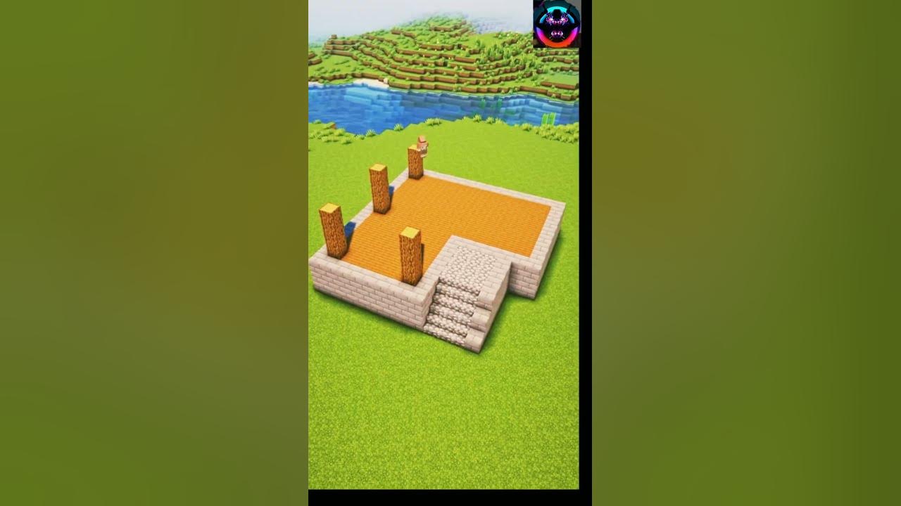 make-in-minecraft-wood-and-stone-beautiful-survival-house-short-video