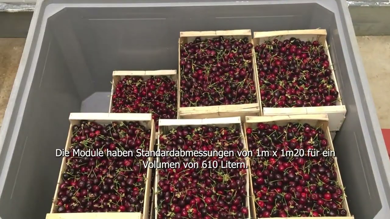 Lagerung in Modulen mit kontrollierter Atmosphäre: Gebrauchsanweisung