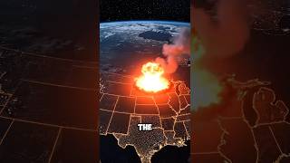 What Happens If Yellowstone Erupts TODAY? 🌋 #whatif #shorts