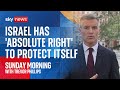 Israel has &#39;absolute right&#39; to protect itself after Hamas attack, says transport secretary