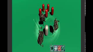 Rock orbit effect in Unity3D