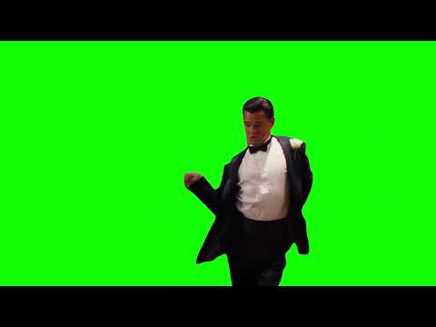 Green Screen Dancing Jordan Belfort Meme | The Wolf Of Wall Street Meme